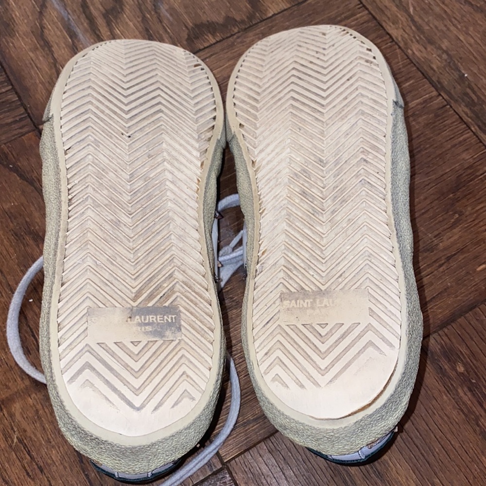 Vintage Saint Laurent court sneakers size 8 - Picture 3 of 5